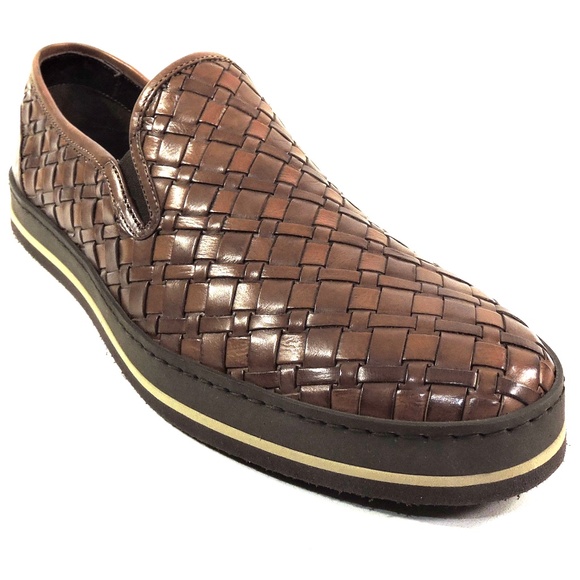 BALDININI ?? MEN\'S BROWN SOF LEATHER COMFORT SUMMER LOAFERS main image 7